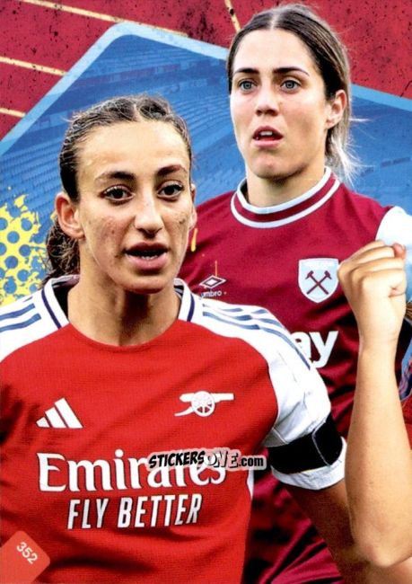 Figurina Puzzle 1 - Barclays Women’s Super League 2025. Adrenalyn XL
 n. 352 - Panini