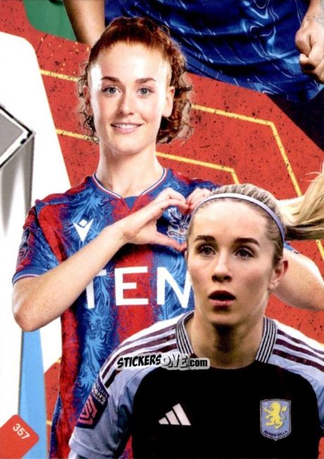 Sticker Puzzle 6 - Barclays Women’s Super League 2025. Adrenalyn XL
 n. 357 - Panini