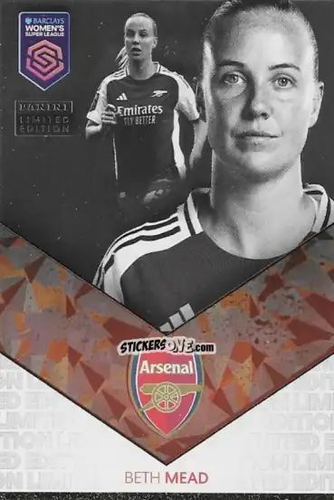 Sticker Beth Mead - Barclays Women’s Super League 2025. Adrenalyn XL
 n. LE-BM - Panini
