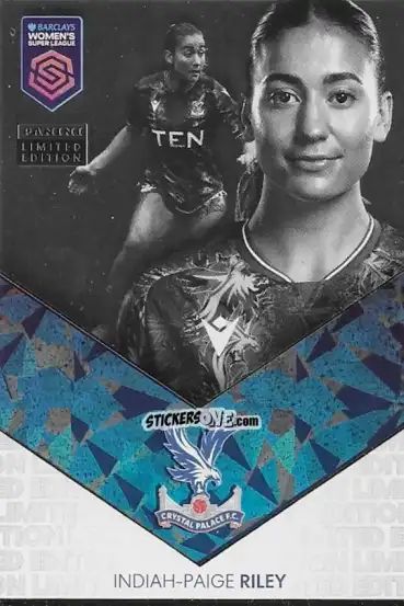 Sticker Indian Paige RiIey - Barclays Women’s Super League 2025. Adrenalyn XL
 n. LE-IPR - Panini