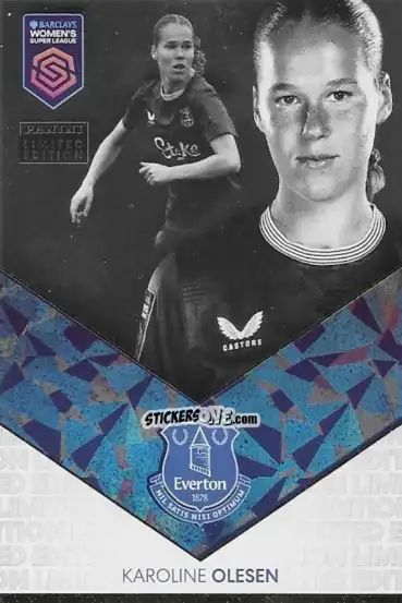 Figurina Karoline Olesen - Barclays Women’s Super League 2025. Adrenalyn XL
 n. LE-KO - Panini