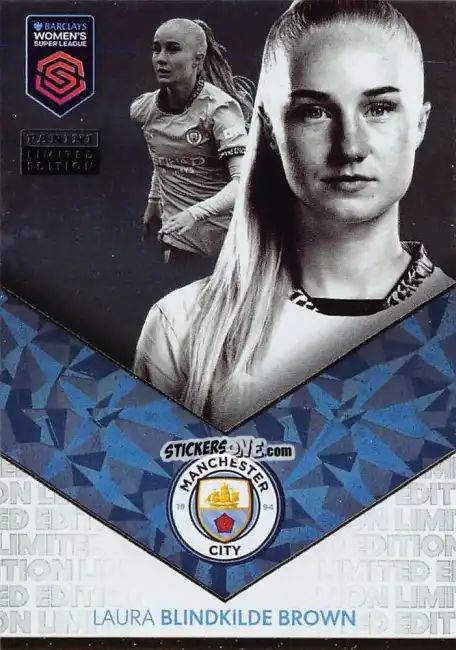 Cromo Laura Blindkilde Brown - Barclays Women’s Super League 2025. Adrenalyn XL
 n. LE-LBB - Panini