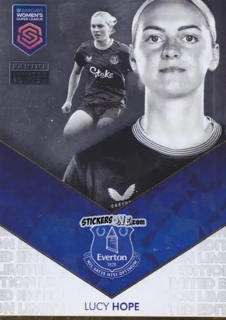 Figurina Lucy Hope - Barclays Women’s Super League 2025. Adrenalyn XL
 n. LE-LH - Panini