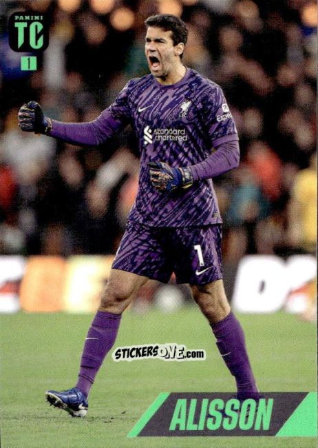 Cromo Alisson - FIFA Top Class 2025
 n. 1 - Panini