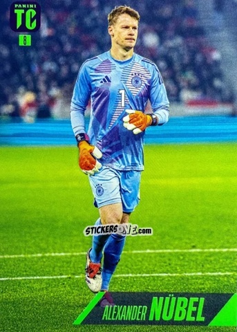 Sticker Alexander Nübel - FIFA Top Class 2025
 n. 8 - Panini