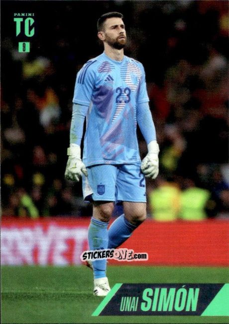 Figurina Unai Simón - FIFA Top Class 2025
 n. 9 - Panini