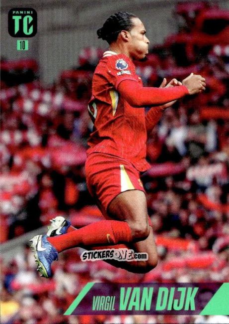 Figurina Virgil van Dijk - FIFA Top Class 2025
 n. 10 - Panini