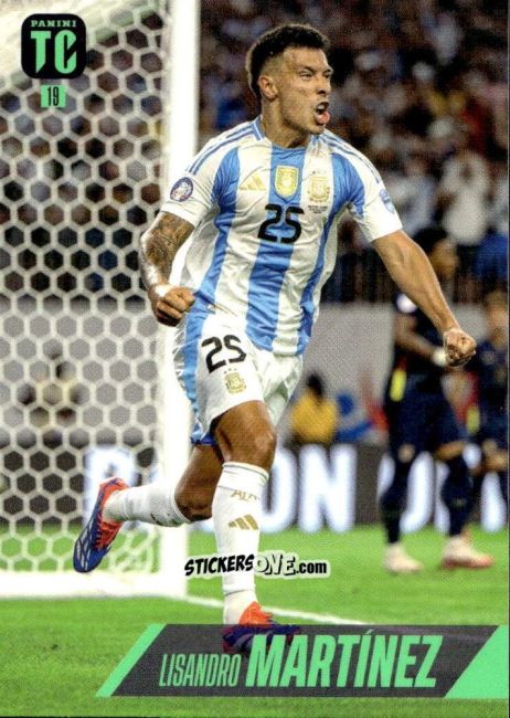 Cromo Lisandro Martínez - FIFA Top Class 2025
 n. 19 - Panini