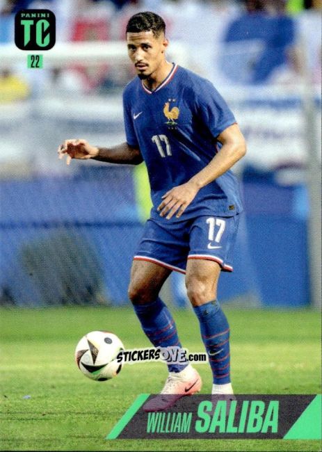 Sticker William Saliba - FIFA Top Class 2025
 n. 22 - Panini