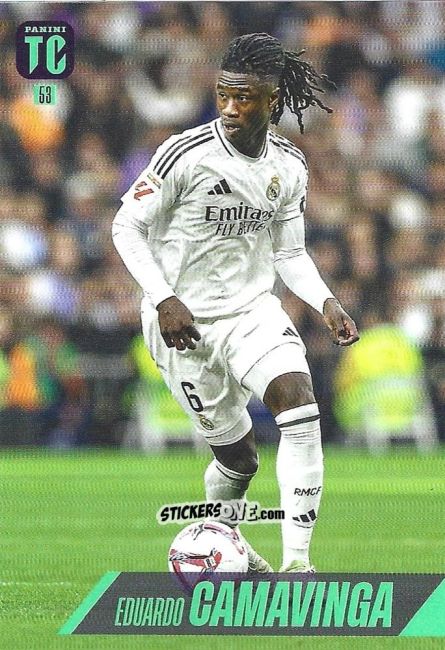 Sticker Eduardo Camavinga - FIFA Top Class 2025
 n. 53 - Panini