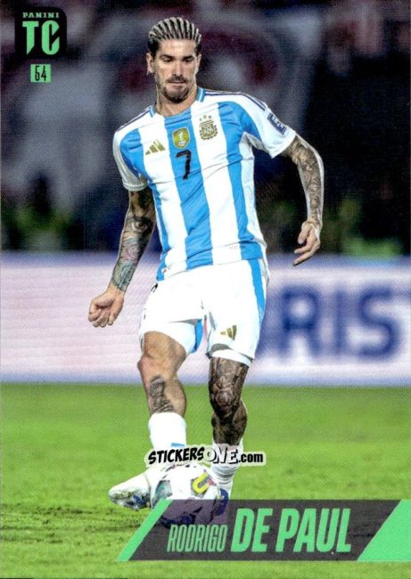 Figurina Rodrigo De Paul - FIFA Top Class 2025
 n. 54 - Panini