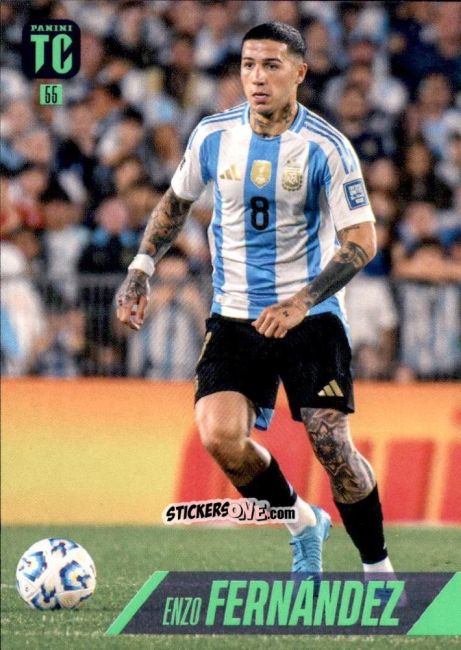 Sticker Enzo Fernández - FIFA Top Class 2025
 n. 55 - Panini