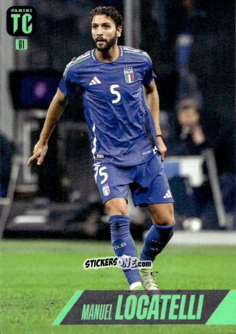 Cromo Manuel Locatelli - FIFA Top Class 2025
 n. 61 - Panini