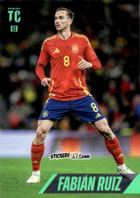 Figurina Fabián Ruiz - FIFA Top Class 2025
 n. 63 - Panini
