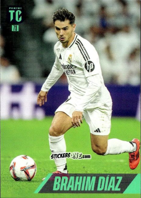Cromo Brahim Díaz - FIFA Top Class 2025
 n. 73 - Panini