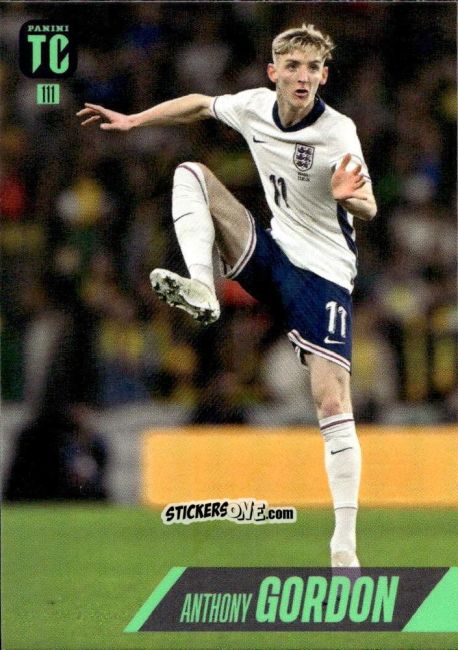 Sticker Anthony Gordon - FIFA Top Class 2025
 n. 111 - Panini