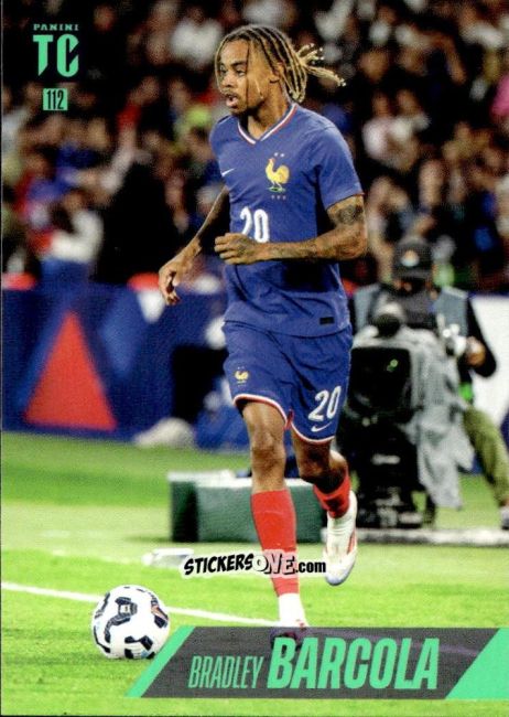 Sticker Bradley Barcola - FIFA Top Class 2025
 n. 112 - Panini