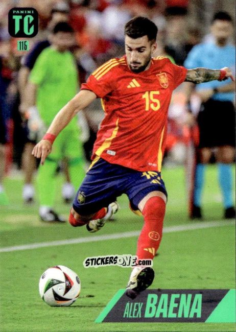 Sticker Álex Baena - FIFA Top Class 2025
 n. 115 - Panini