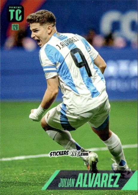 Cromo Julián Álvarez - FIFA Top Class 2025
 n. 126 - Panini