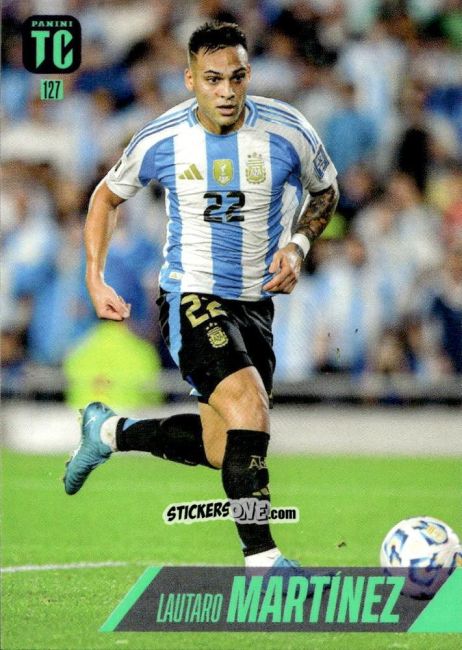 Figurina Lautaro Martínez - FIFA Top Class 2025
 n. 127 - Panini