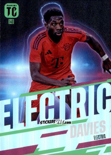 Cromo Alphonso Davies - FIFA Top Class 2025
 n. 140 - Panini