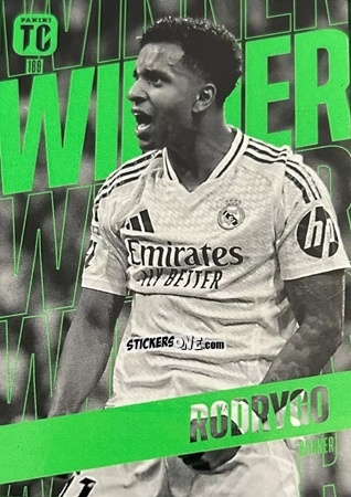 Figurina Rodrygo - FIFA Top Class 2025
 n. 189 - Panini