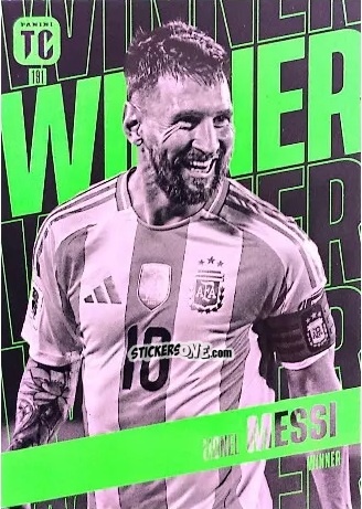 Cromo Lionel Messi - FIFA Top Class 2025
 n. 191 - Panini