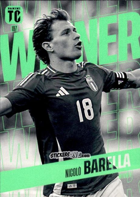 Figurina Nicolò Barella - FIFA Top Class 2025
 n. 197 - Panini