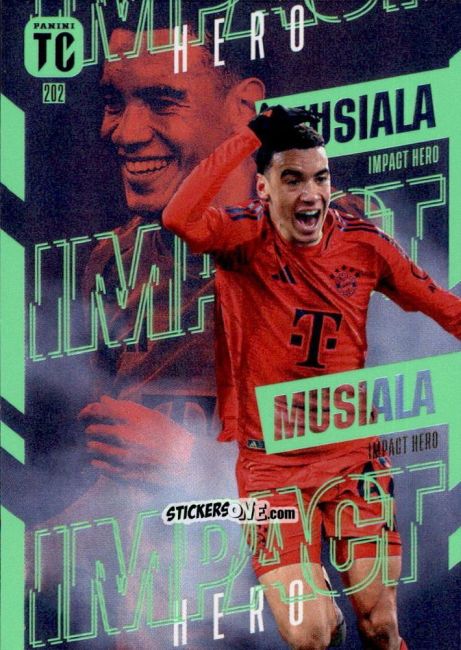 Cromo Jamal Musiala - FIFA Top Class 2025
 n. 202 - Panini