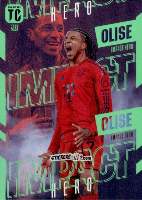 Sticker Michael Olise - FIFA Top Class 2025
 n. 203 - Panini