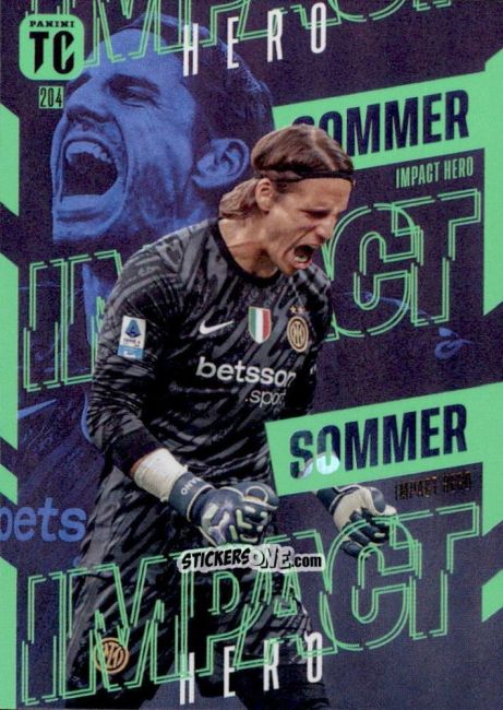 Figurina Yann Sommer - FIFA Top Class 2025
 n. 204 - Panini