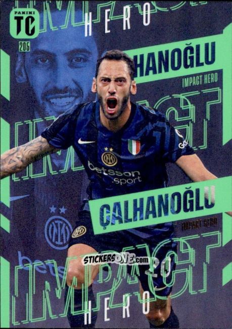 Figurina Hakan Çalhanoğlu - FIFA Top Class 2025
 n. 205 - Panini