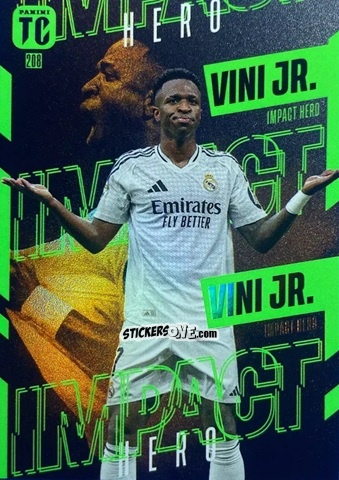 Figurina Vinicius Jr. - FIFA Top Class 2025
 n. 208 - Panini