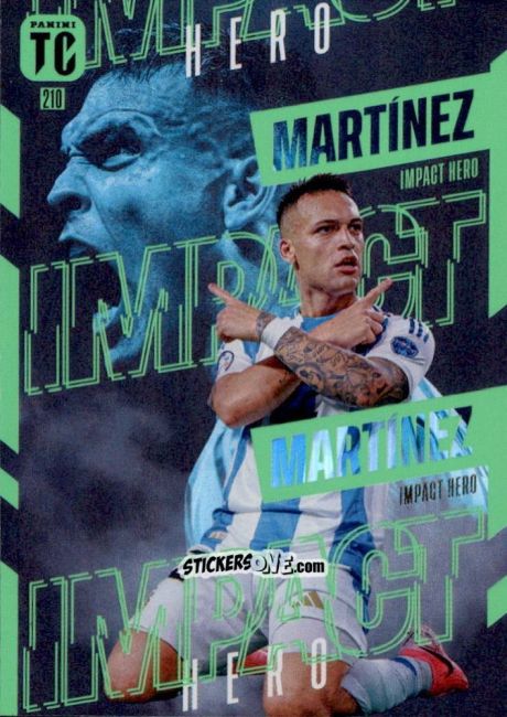 Figurina Lautaro Martínez - FIFA Top Class 2025
 n. 210 - Panini