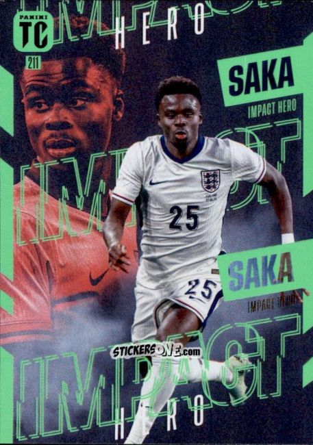 Figurina Bukayo Saka - FIFA Top Class 2025
 n. 211 - Panini