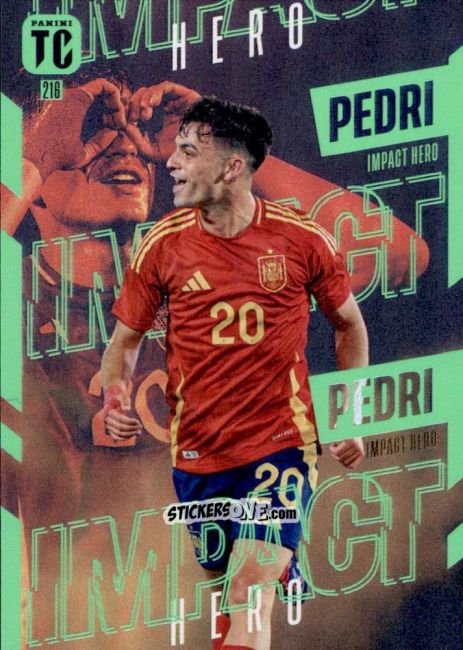 Sticker Pedri - FIFA Top Class 2025
 n. 216 - Panini