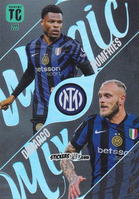 Sticker Denzel Dumfries / Federico Dimarco - FIFA Top Class 2025
 n. 222 - Panini