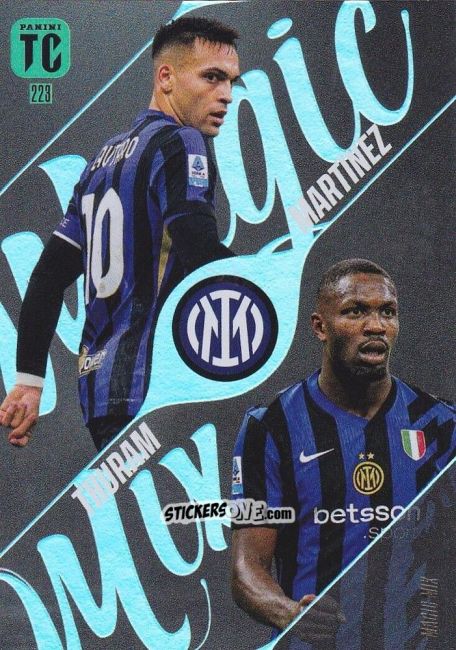 Figurina Lautaro Martinez / Marcus Thuram - FIFA Top Class 2025
 n. 223 - Panini