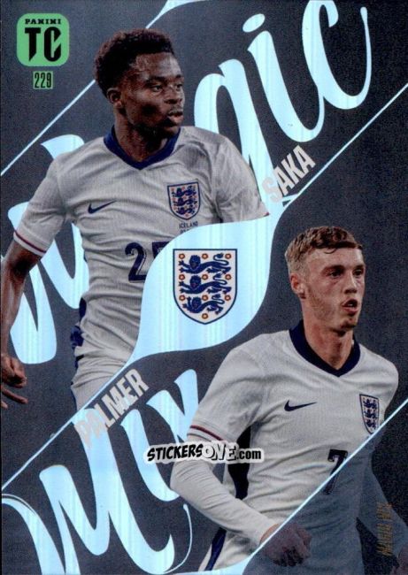 Figurina Bukayo Saka / Cole Palmer - FIFA Top Class 2025
 n. 229 - Panini