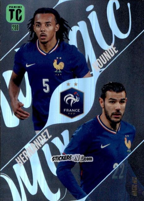 Sticker Jules Koundé / Theo Hernandez - FIFA Top Class 2025
 n. 230 - Panini