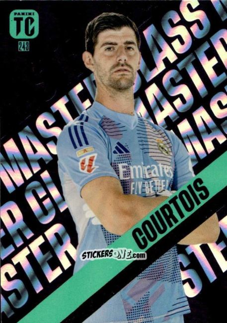 Figurina Thibaut Courtois - FIFA Top Class 2025
 n. 243 - Panini