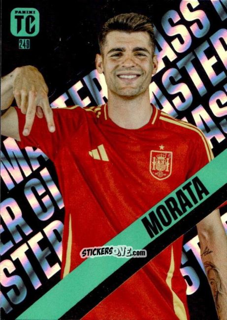 Figurina Álvaro Morata - FIFA Top Class 2025
 n. 249 - Panini