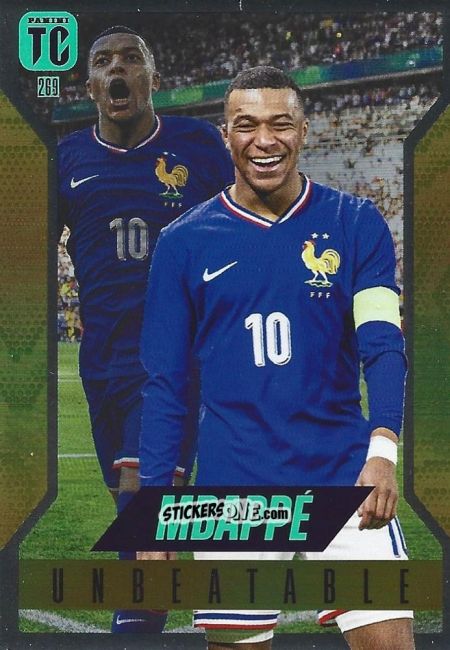 Sticker Kylian Mbappé - FIFA Top Class 2025
 n. 269bg - Panini