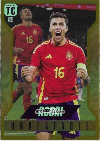 Figurina Rodri - FIFA Top Class 2025
 n. 270bg - Panini