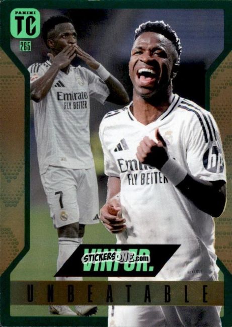 Figurina Vinicius Jr. - FIFA Top Class 2025
 n. 265gl - Panini