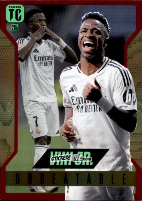 Figurina Vinicius Jr. - FIFA Top Class 2025
 n. 265rh - Panini