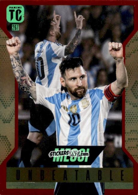 Cromo Lionel Messi - FIFA Top Class 2025
 n. 267RH - Panini