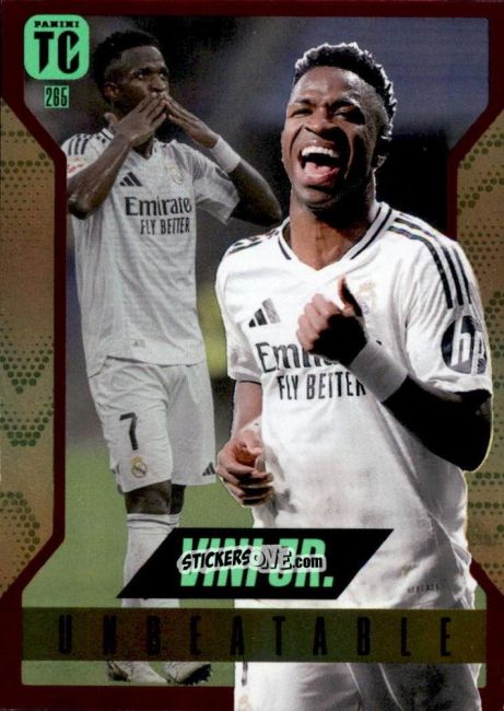 Figurina Viniciys Jr. - FIFA Top Class 2025
 n. 265rp - Panini