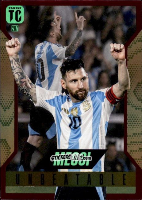 Cromo Lionel Messi - FIFA Top Class 2025
 n. 267rp - Panini
