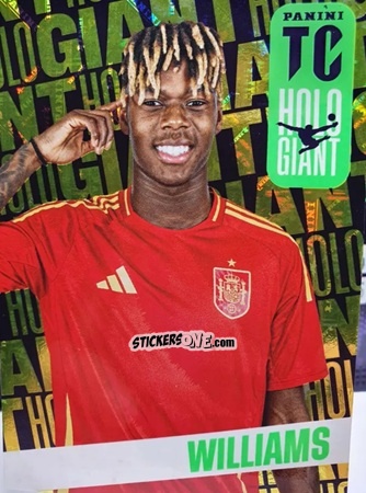 Figurina Nico Williams - FIFA Top Class 2025
 n. HG37 - Panini